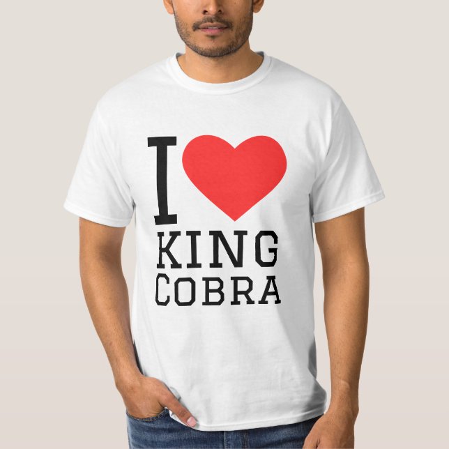 I love king cobra T-Shirt (Front)