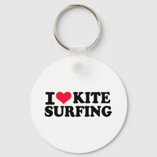 I love Kitesurfing Key Ring