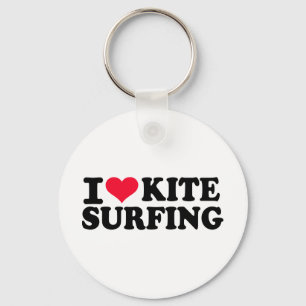 I love Kitesurfing Key Ring
