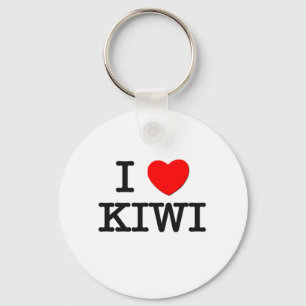 I Love KIWI ( food ) Key Ring