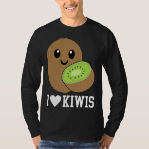 I Love Kiwis Cute Kiwis Costume Kiwi Outfit Kiwi F T-Shirt
