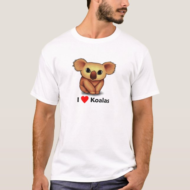I love Koalas T-Shirt (Front)