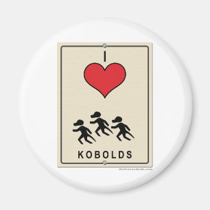 I Love Kobolds Magnet