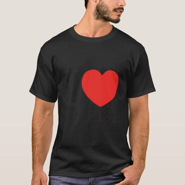 I Love Koi Fish T-Shirt (Front)