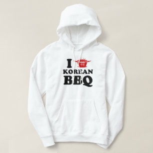 I Love Korean BBQ (고기구이) Hoodie