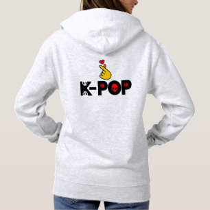 ♪♥I Love KPop Fabulous Basic Pullover Hooodie♥♫