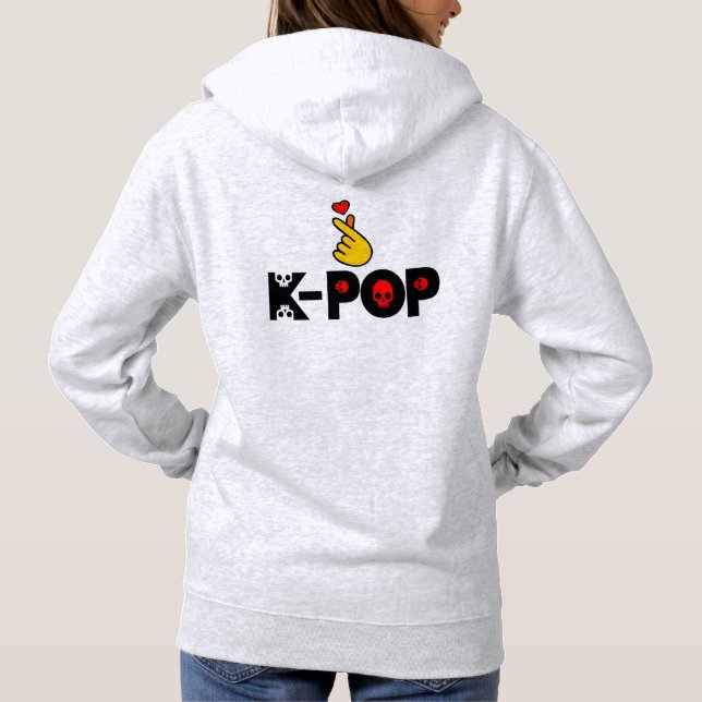 ♪♥I Love KPop Fabulous Basic Pullover Hooodie♥♫ (Back)