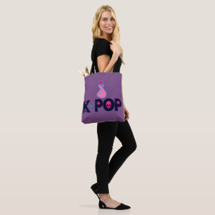 ♪♥I Love KPop Fabulous Classic Chic All-Over-Print Tote Bag