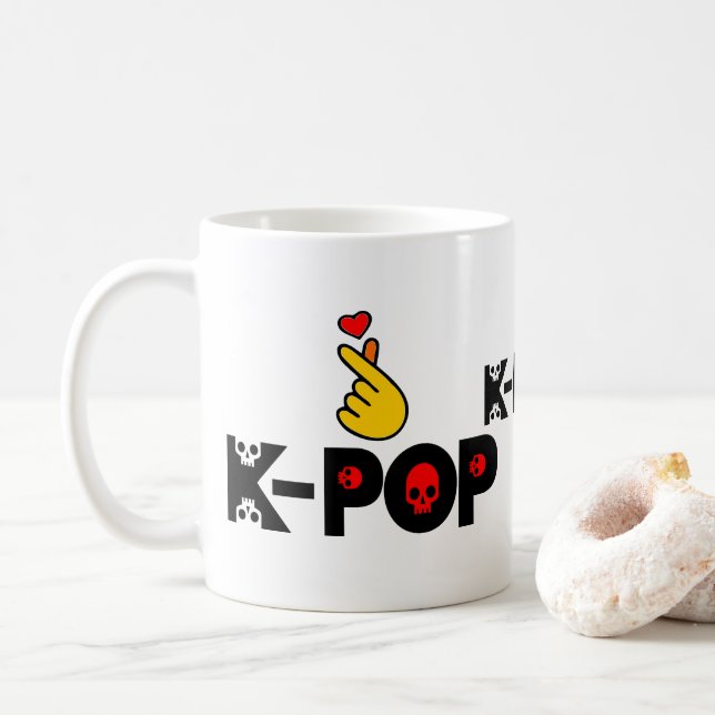 ♥I Love KPop Fabulous Commuter& Coffee Mug (With Donut)