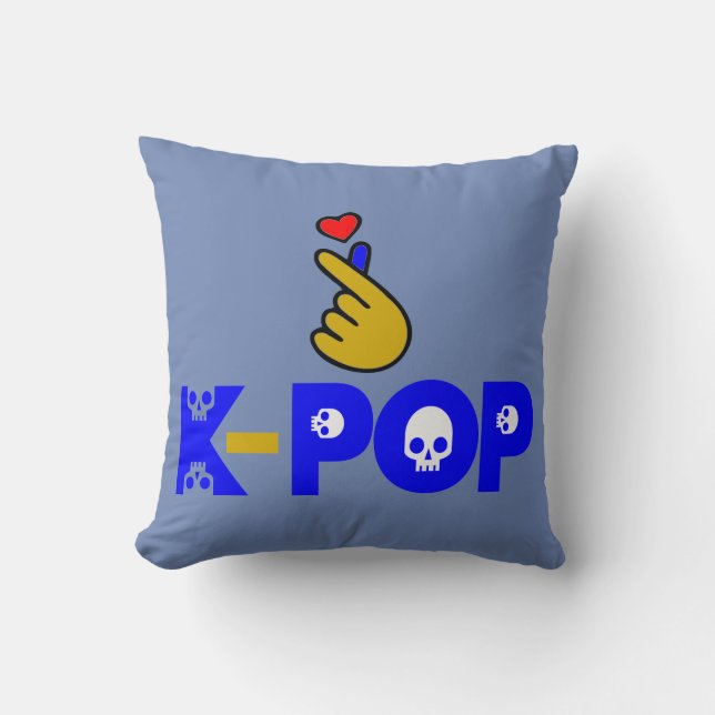 ♥I Love KPop Fabulous Soft and Wrinkle-free Cushion (Front)