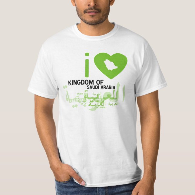 I LOVE KSA -EEZ T-Shirt (Front)