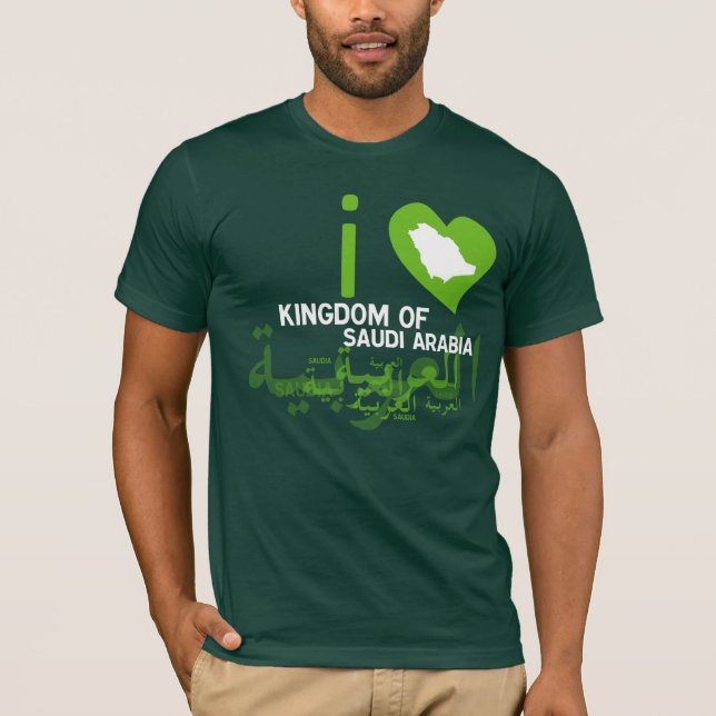 I LOVE KSA TEEZ T-Shirt (Front)