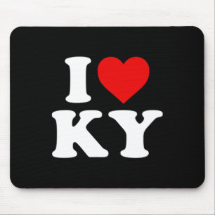 I Love Ky Heart Kentucky Mouse Pad