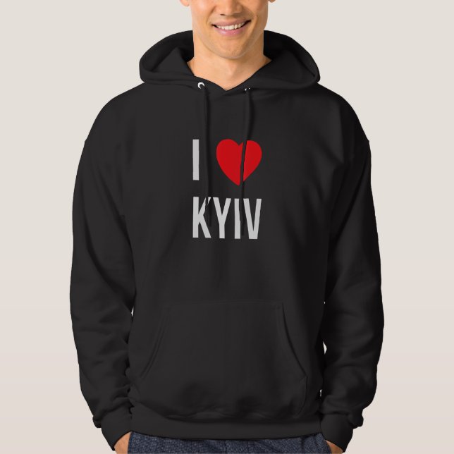 I Love Kyiv Hoodie (Front)