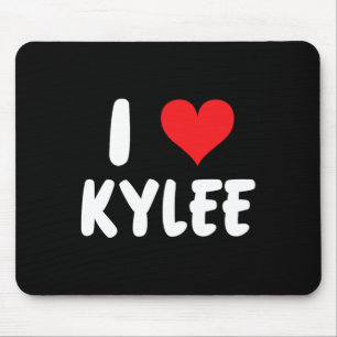 I Love Kylee - Heart - Name Mouse Pad