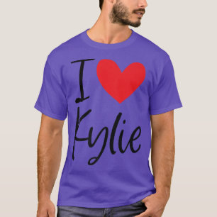 I Love Kylie Name Personalised Girl Woman BFF Frie T-Shirt