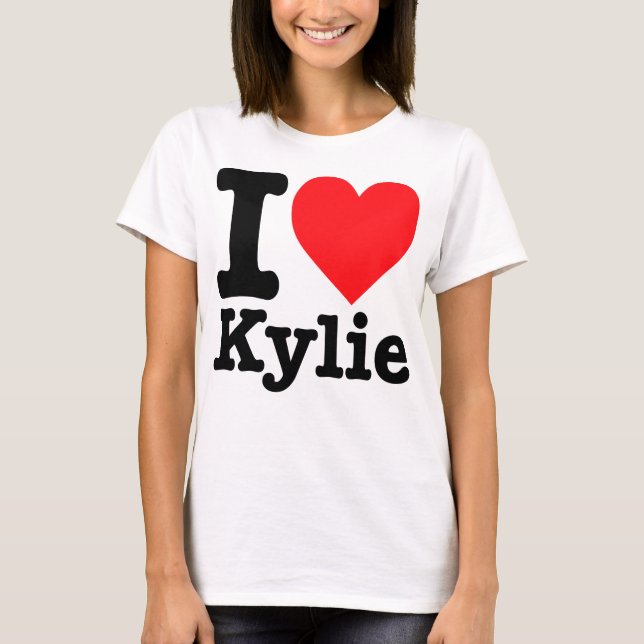 "I love Kylie" T-Shirt (Front)