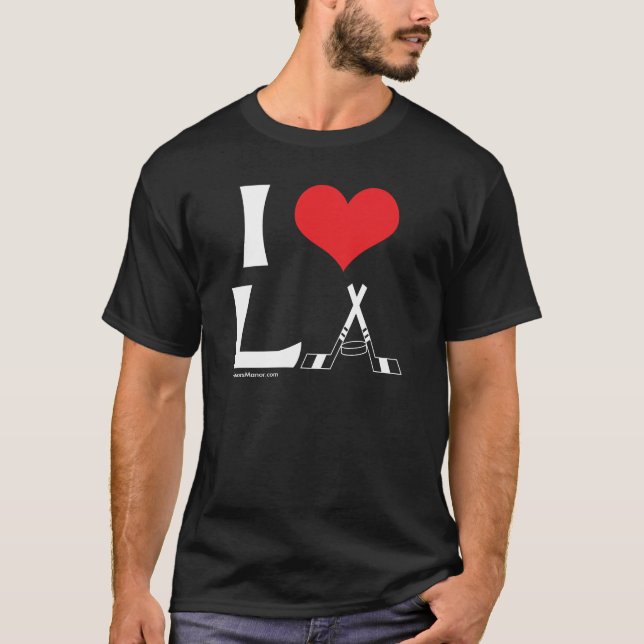 I Love LA (blk) T-Shirt (Front)