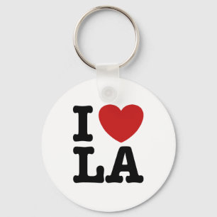 I Love LA Key Ring