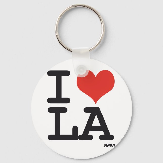 I love LA Key Ring (Front)