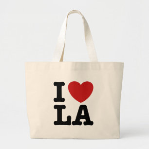 I Love LA Large Tote Bag