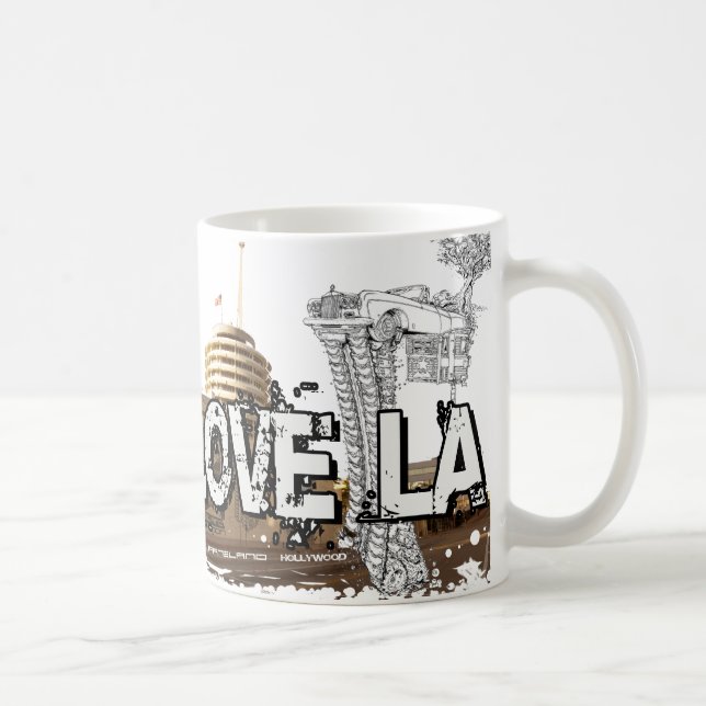 I love LA - Los Angeles #1 Coffee Mug (Right)