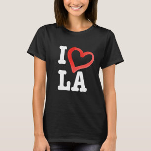 I Love LA Los Angeles T Shirt