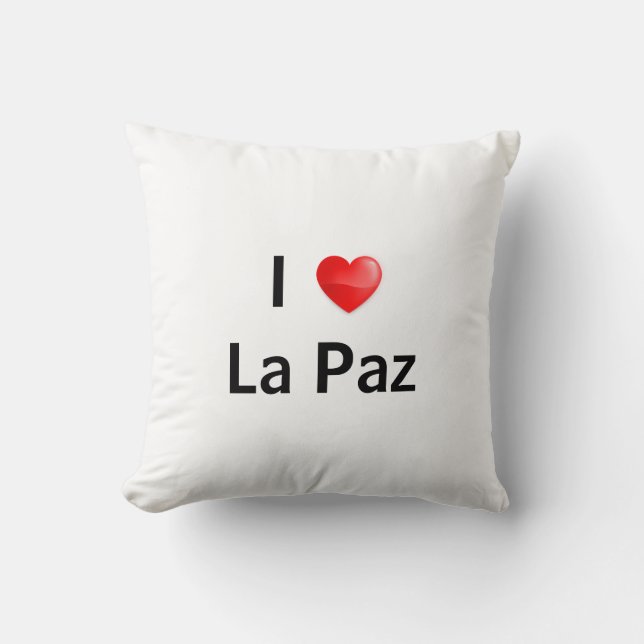 I love La Paz Cushion (Front)