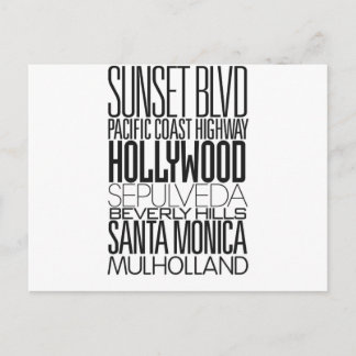 I Love LA Postcard
