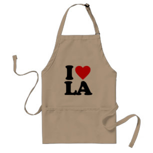 I LOVE LA STANDARD APRON