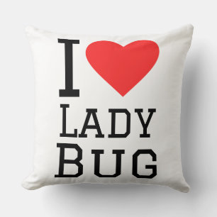 I love lady bug cushion