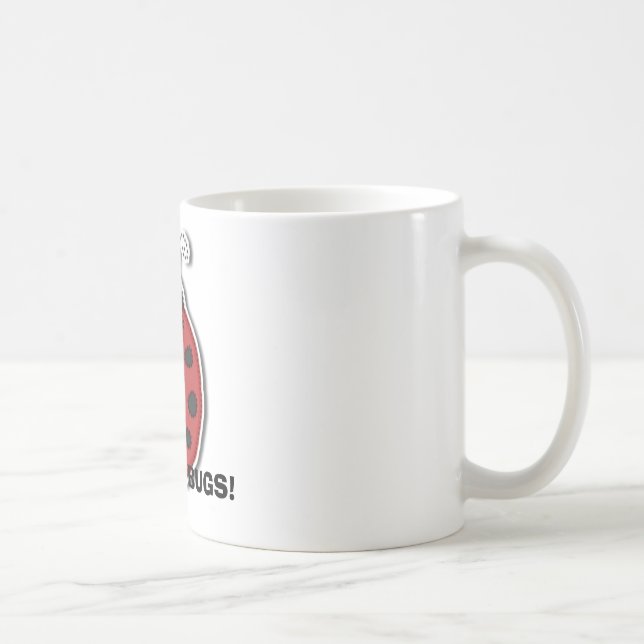 I LOVE LADYBUGS! COFFEE MUG (Right)