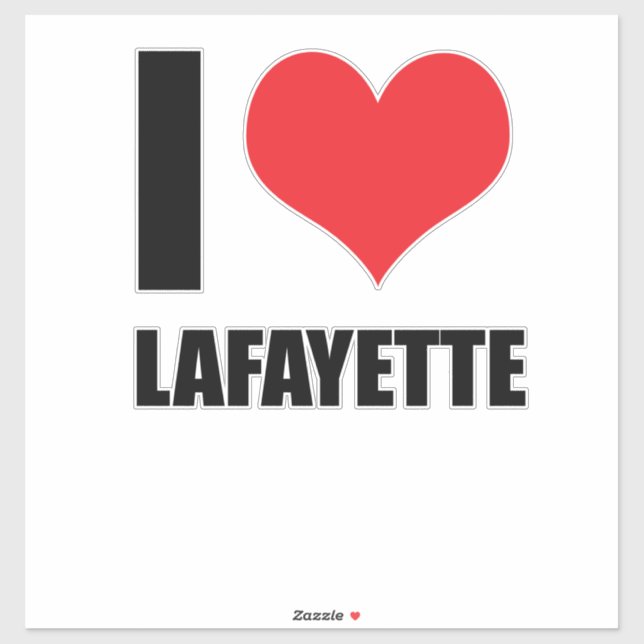 I love Lafayette (Sheet)