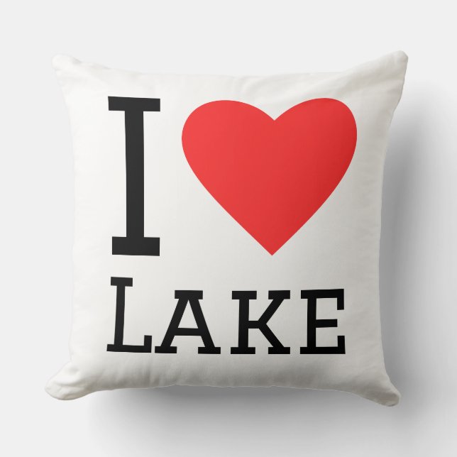 I love lake cushion (Front)