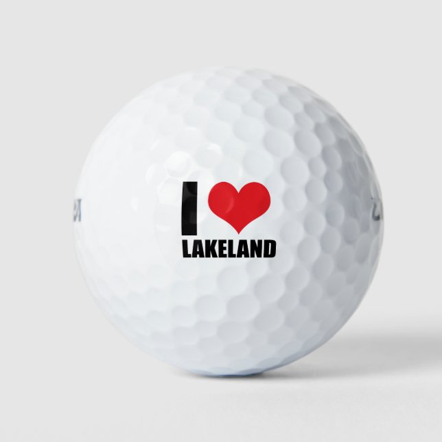 I love Lakeland Golf Balls (Front)