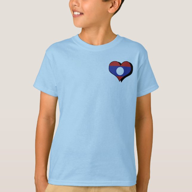 I Love Laos T-Shirt (Front)
