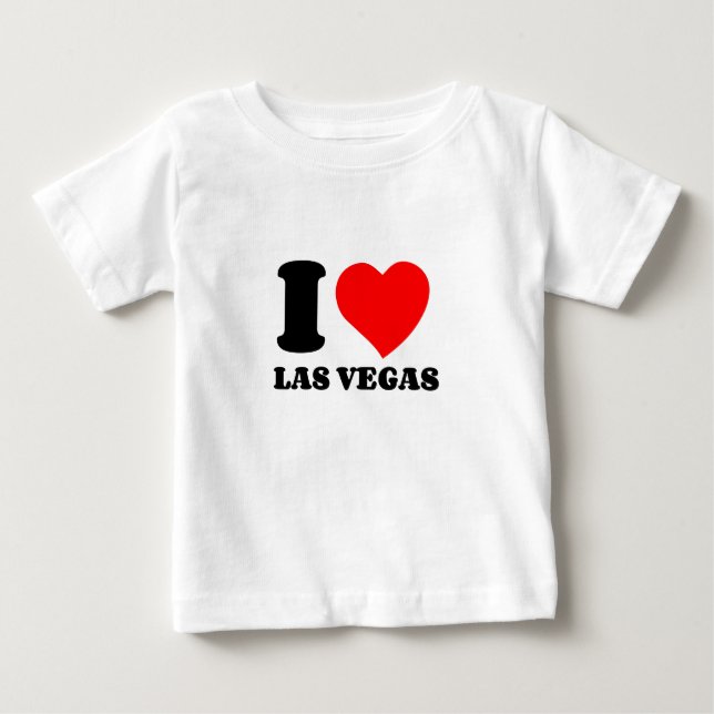 I LOVE LAS VEGAS BABY T-Shirt (Front)