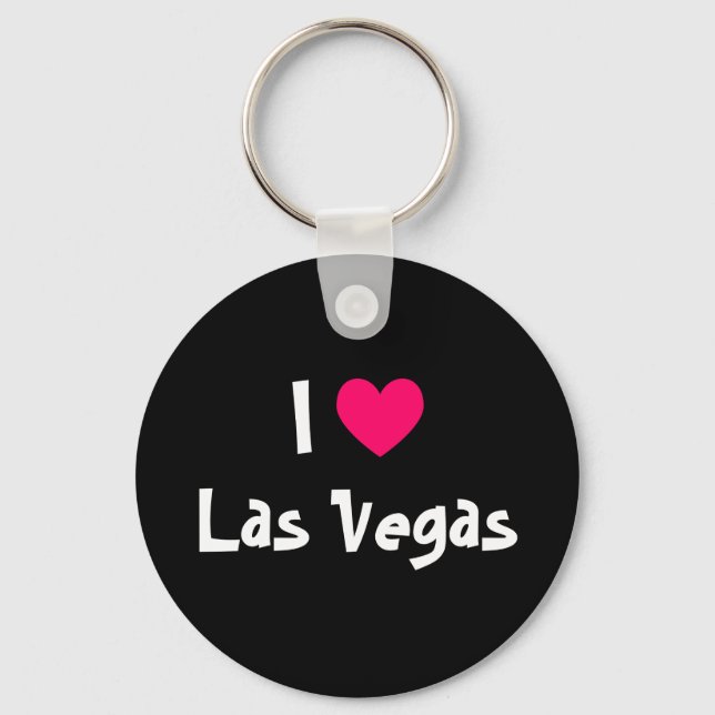 I Love Las Vegas Key Ring (Front)
