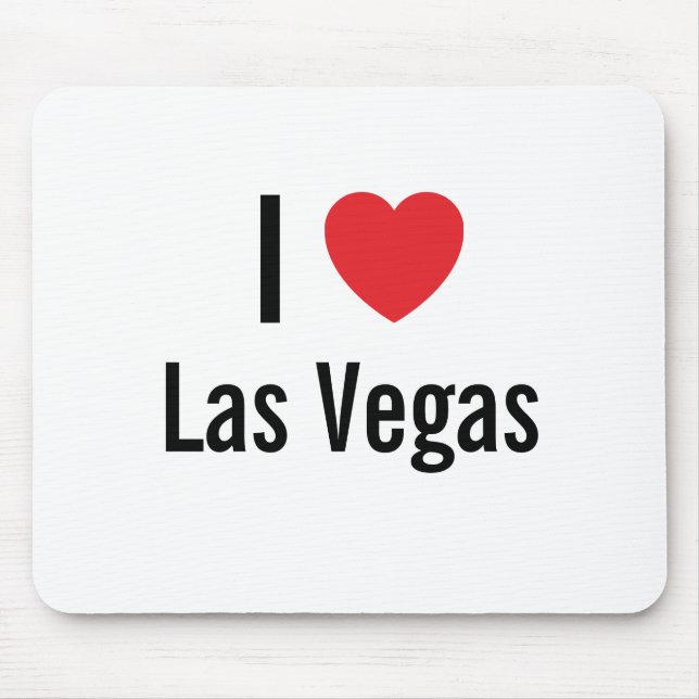 I love Las Vegas Mouse Pad (Front)
