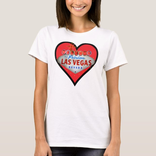 I Love Las Vegas T-Shirt (Front)