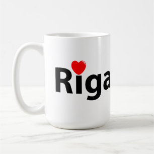 I love Latvia Riga Coffee Mug