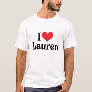 I Love Lauren T-Shirt