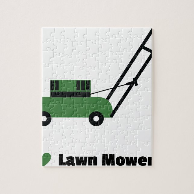 I love Lawn Mowers Jigsaw Puzzle (Vertical)