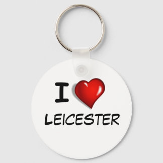 I Love Leicester Key Ring