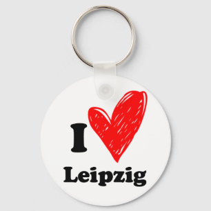 I love Leipzig Key Ring