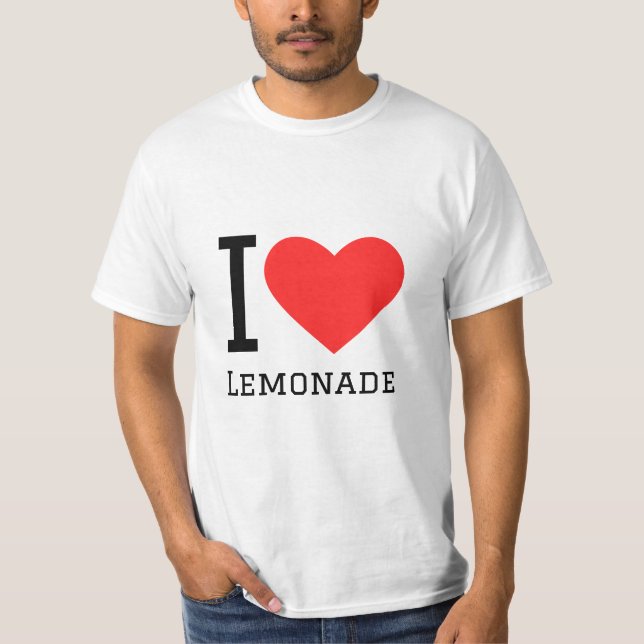 I love lemonade T-Shirt (Front)