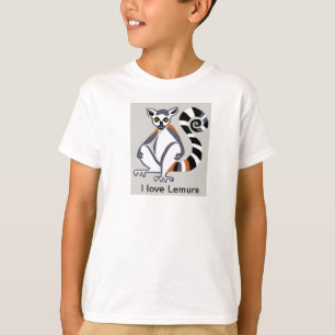 I love LEMURS  -Wildlife warrior - Nature T-Shirt