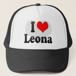 I love Leona Trucker Hat