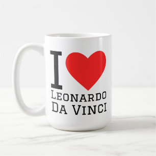 I love Leonardo da Vinci Coffee Mug
