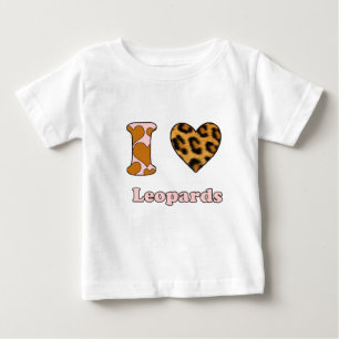 I love leopards baby T-Shirt